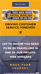 Mobile Screenshot of centralminicabs.com
